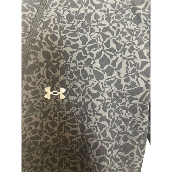 Under Armour heat gear compression Legging women’s size small Black/Gray pattern - Picture 3 of 9